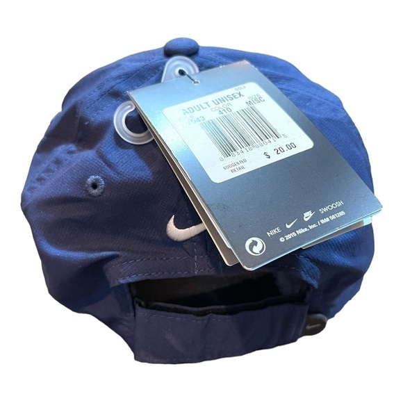 NIKEGOLF, NWT, UNISEX, NAVY BLUE, DRI-FIT, GOLF HAT. OSFM. - Picture 2 of 4